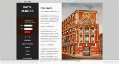 Desktop Screenshot of hotelmarinaribadesella.com